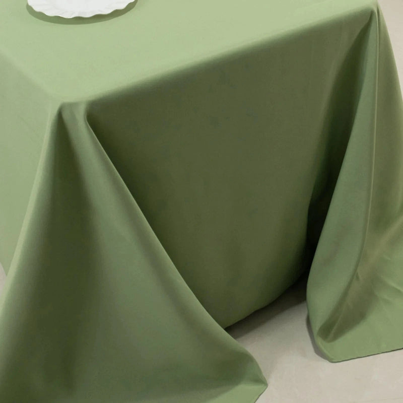 90" x 156" Premium Polyester Rectangular Tablecloth