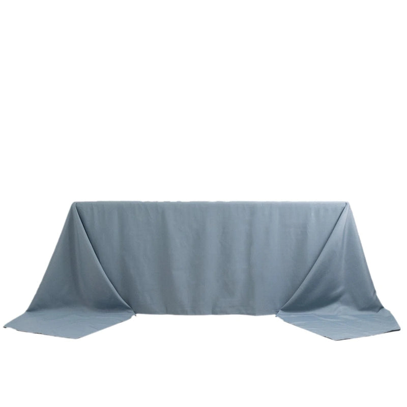 90" x 156" Premium Polyester Rectangular Tablecloth