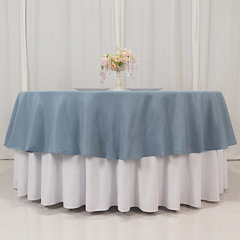 90" Round Tablecloth Premium Polyester Table Cover
