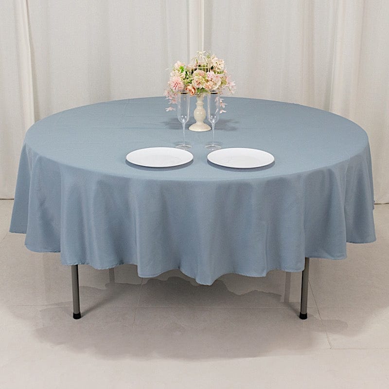 90" Round Tablecloth Premium Polyester Table Cover