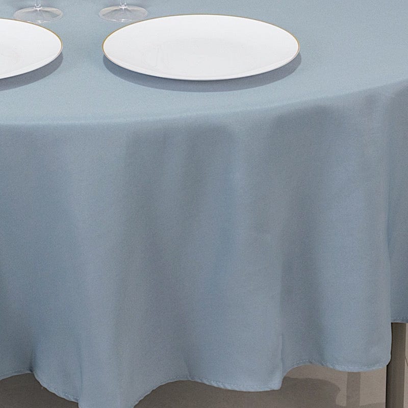 90" Round Tablecloth Premium Polyester Table Cover