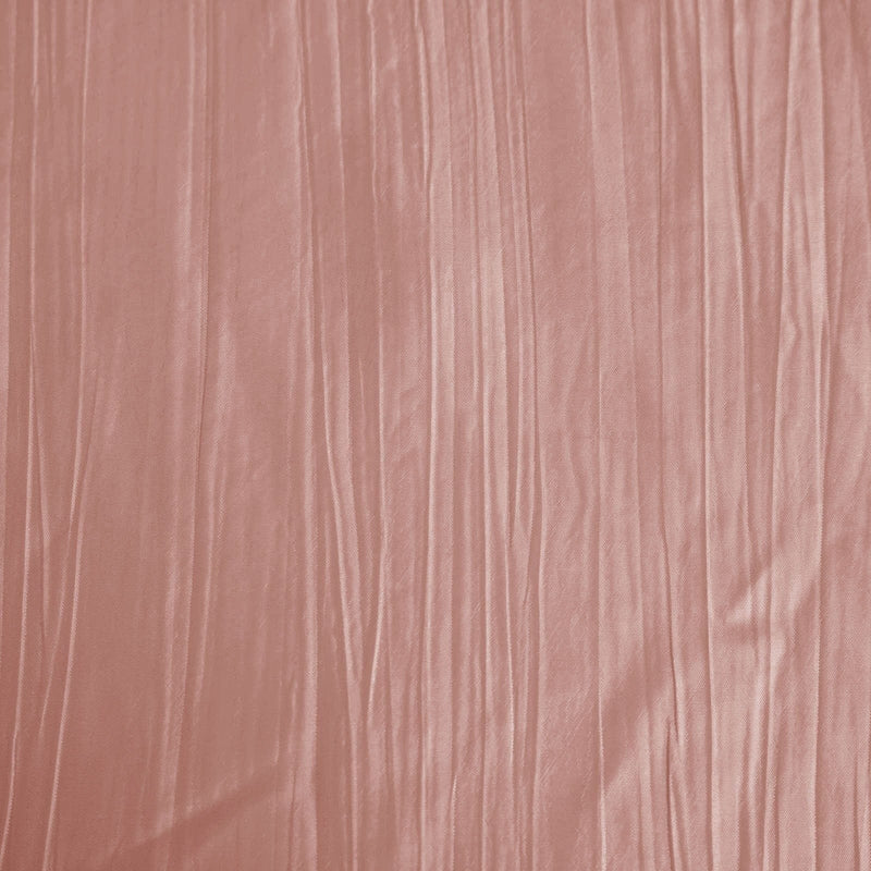 60" x 102" Accordion Metallic Crinkled Taffeta Rectangular Tablecloth