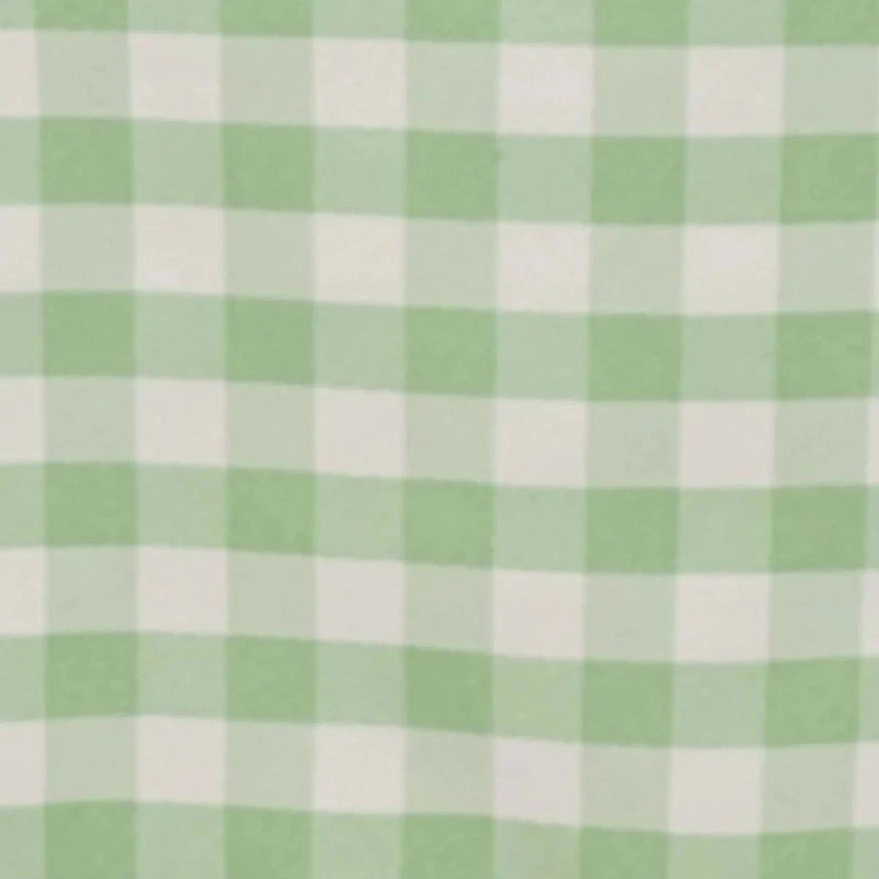 60" x 102" Checkered Gingham Polyester Tablecloth