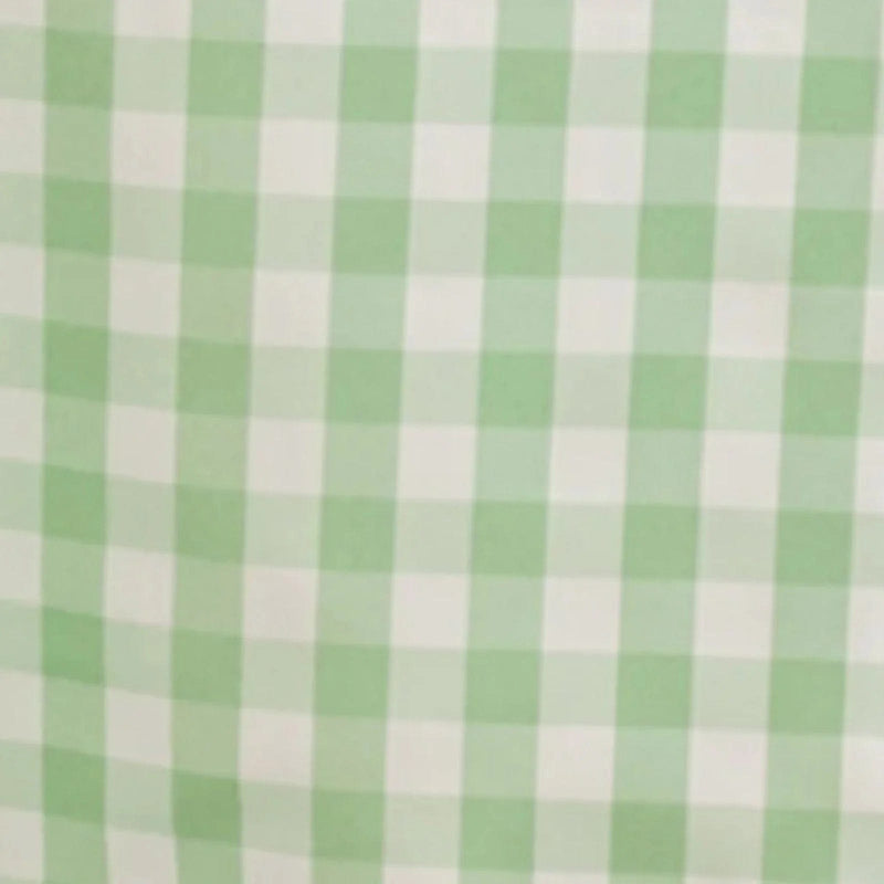 70" x 70" Checkered Gingham Polyester Tablecloth