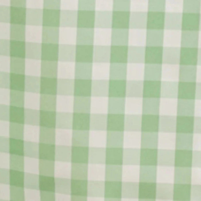 70" x 70" Checkered Gingham Polyester Tablecloth
