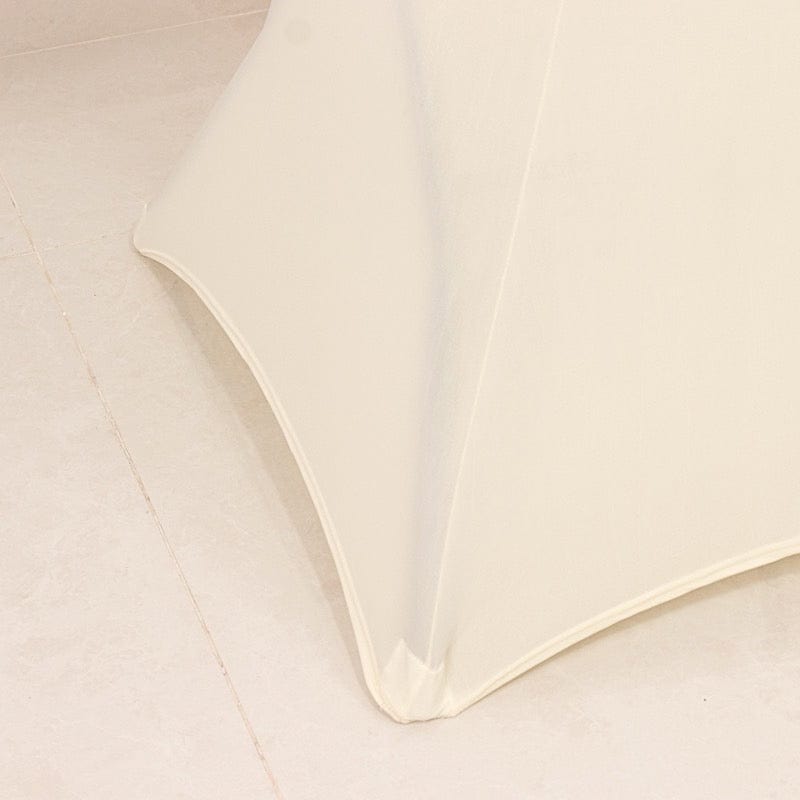 36" Elegant Spandex Cocktail Table Cover High Top Style