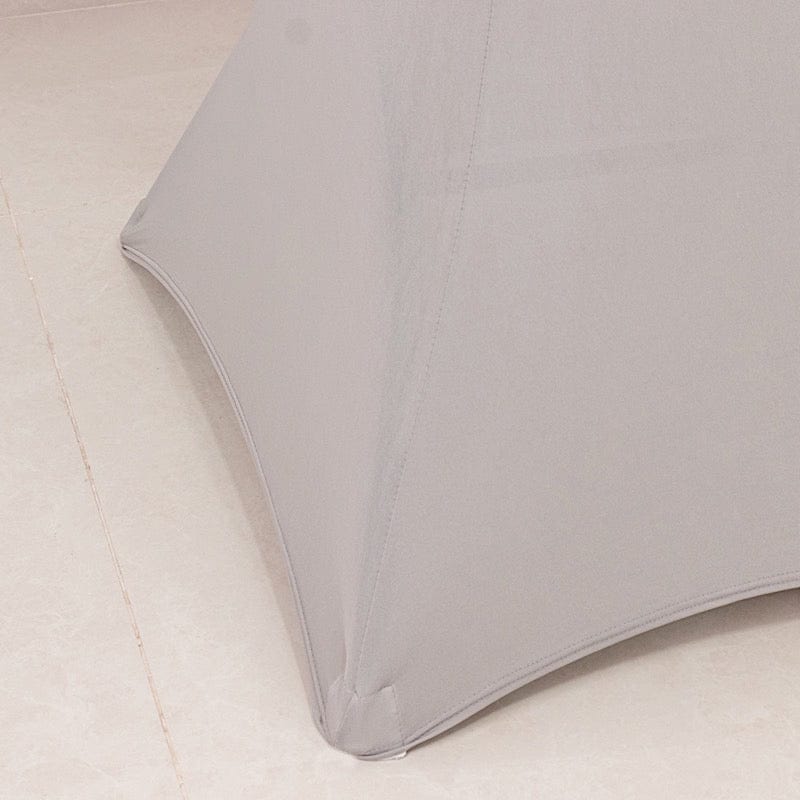 36" Elegant Spandex Cocktail Table Cover High Top Style