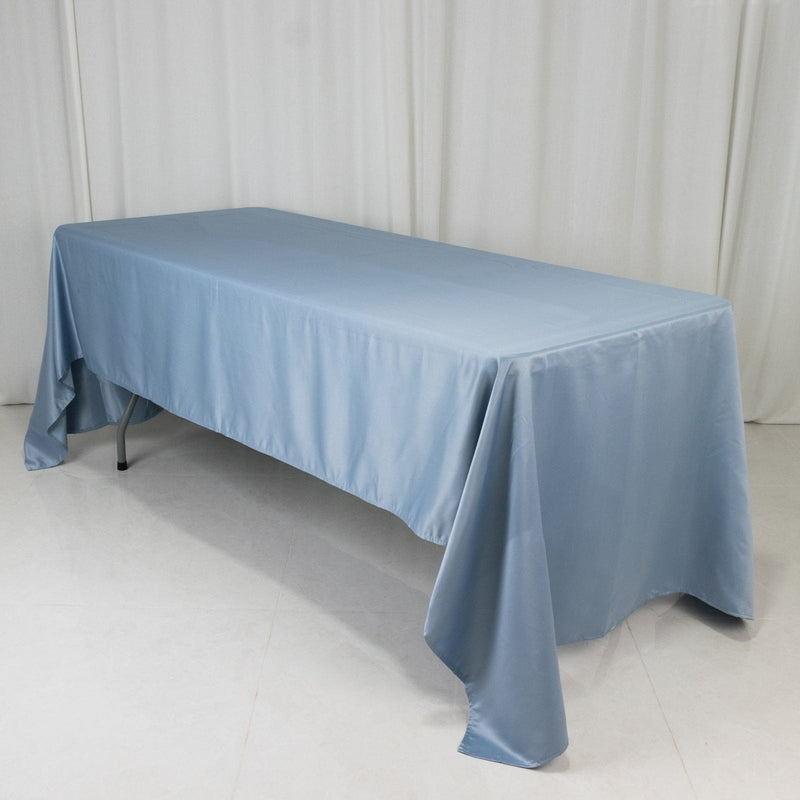 60" x 126" Lamour Satin Rectangular Tablecloth