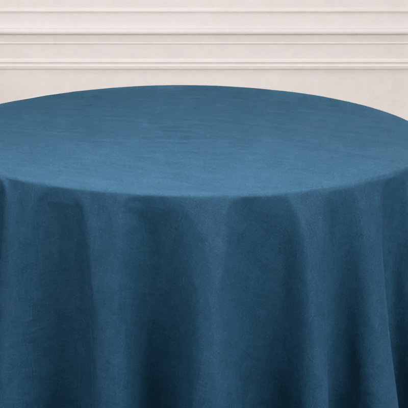 120" Polyester Round Tablecloth Wedding Party Table Linens