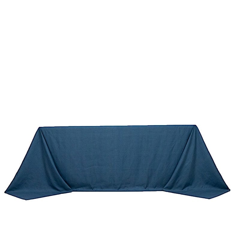 90" x 132" Polyester Rectangular Tablecloth