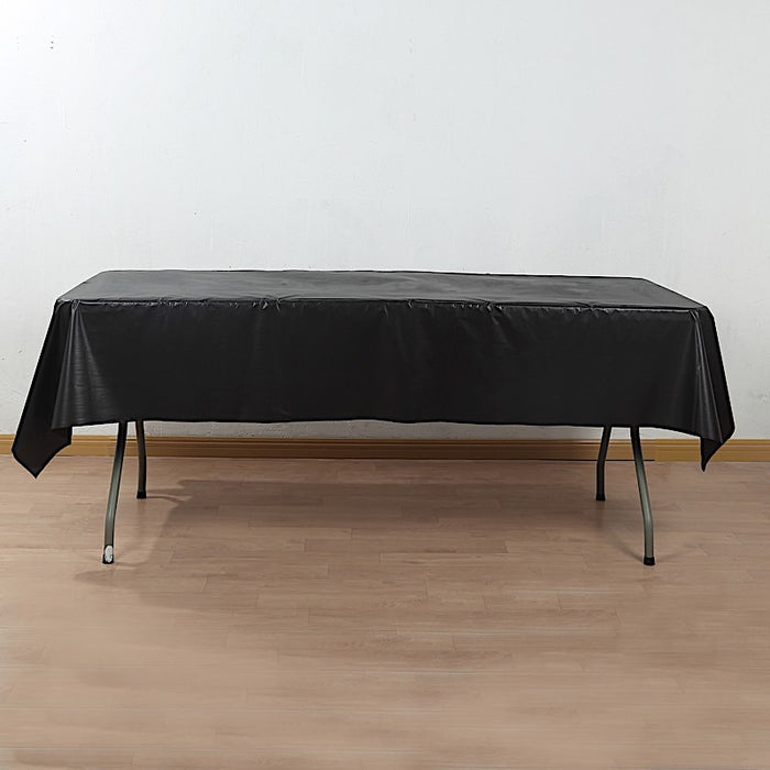 54x3600" Disposable Plastic Table Cover Roll Cuts Up Box