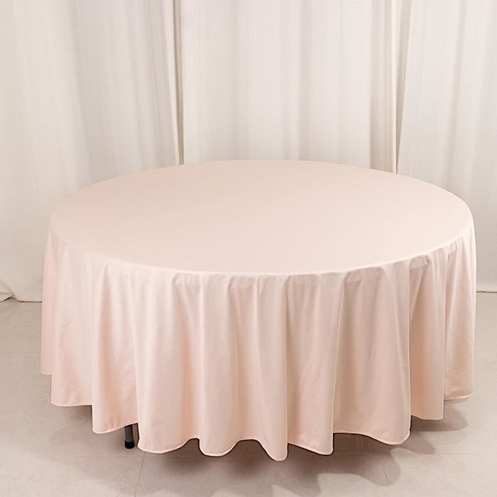 108" Premium Scuba Round Tablecloth