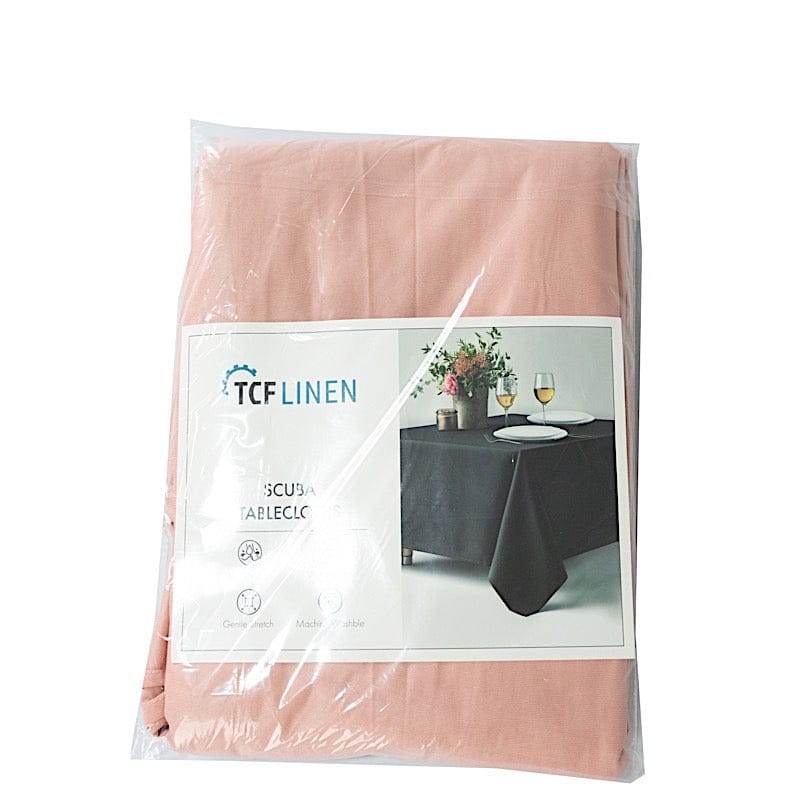 108" Premium Scuba Round Tablecloth
