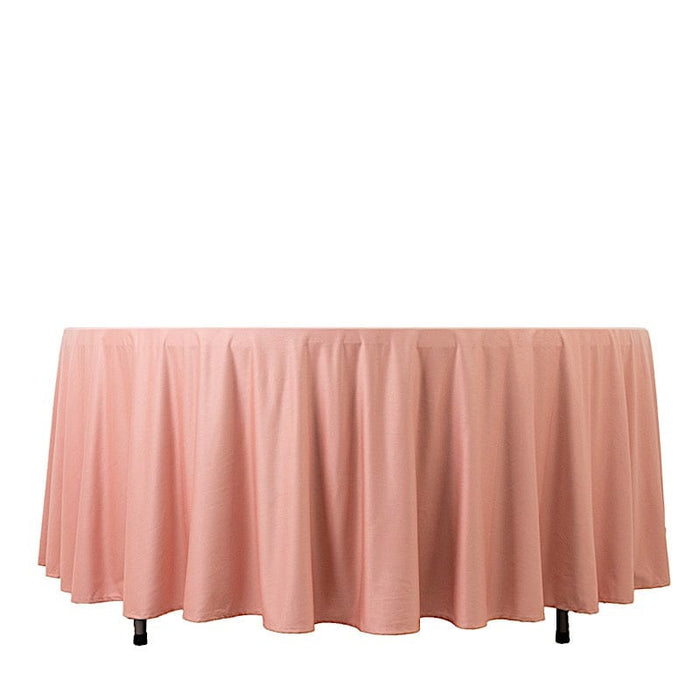 108" Premium Scuba Round Tablecloth