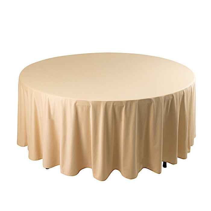 108" Premium Scuba Round Tablecloth