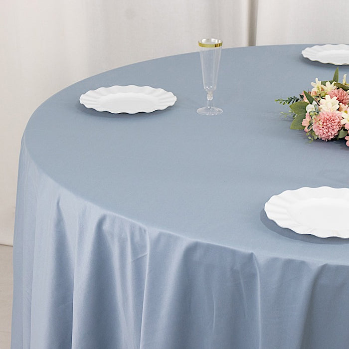 108" Premium Scuba Round Tablecloth