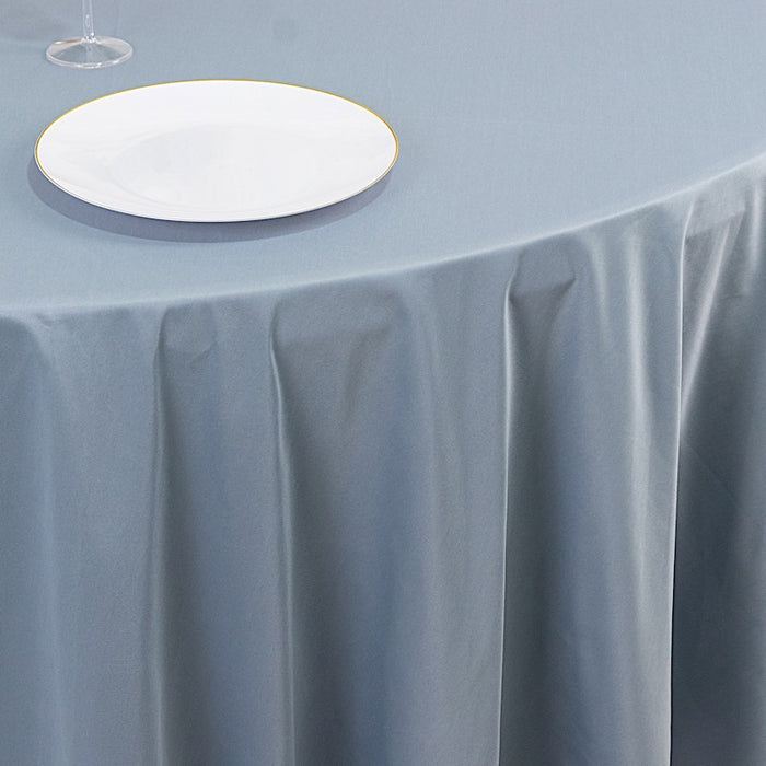 108" Premium Scuba Round Tablecloth