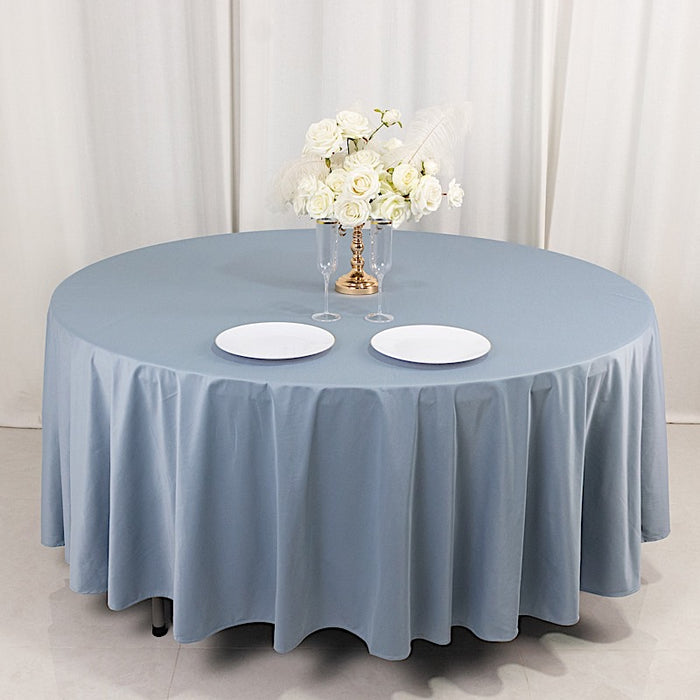 108" Premium Scuba Round Tablecloth