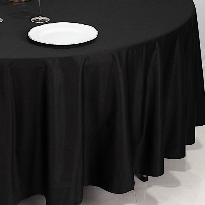 108" Premium Scuba Round Tablecloth