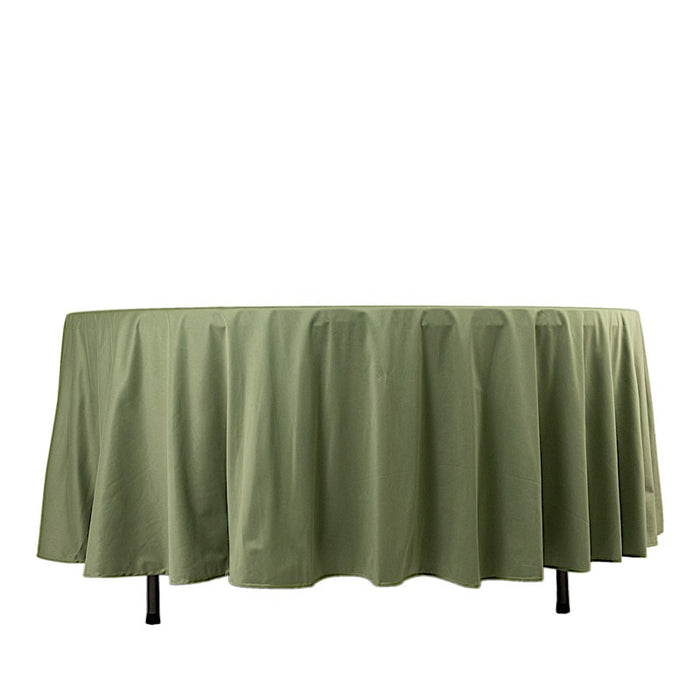 108" Premium Scuba Round Tablecloth