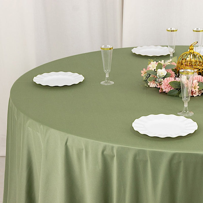 108" Premium Scuba Round Tablecloth