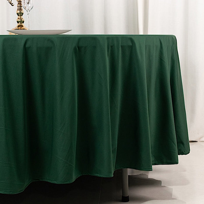 108" Premium Scuba Round Tablecloth