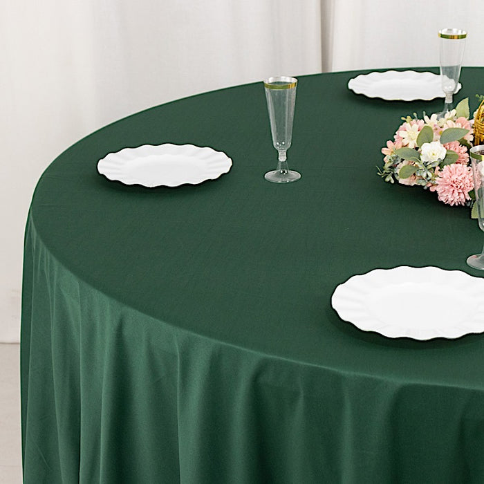 108" Premium Scuba Round Tablecloth