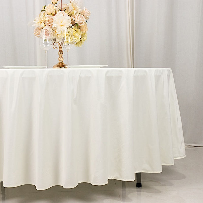 108" Premium Scuba Round Tablecloth