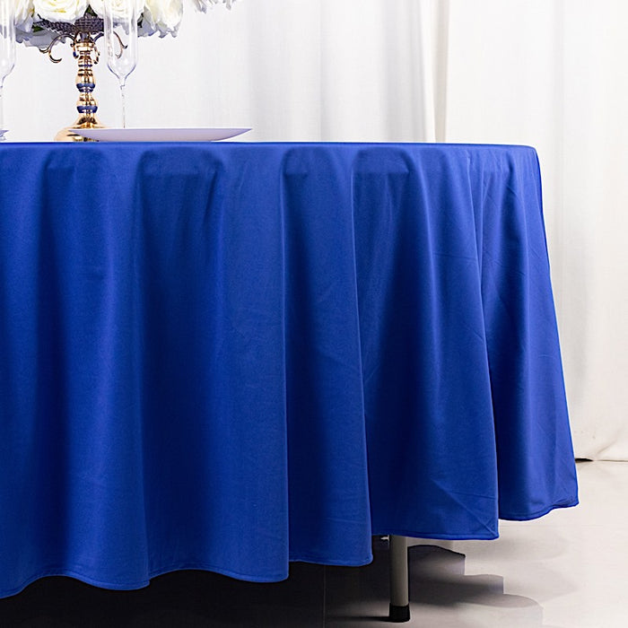 108" Premium Scuba Round Tablecloth