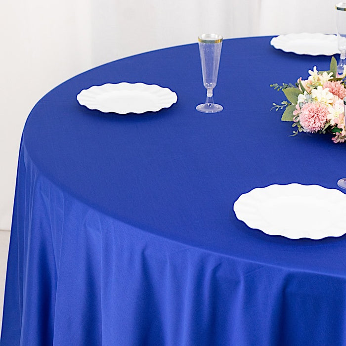 108" Premium Scuba Round Tablecloth