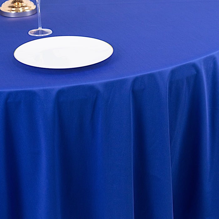 108" Premium Scuba Round Tablecloth