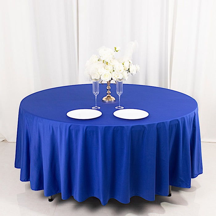 108" Premium Scuba Round Tablecloth