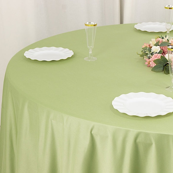 108" Premium Scuba Round Tablecloth