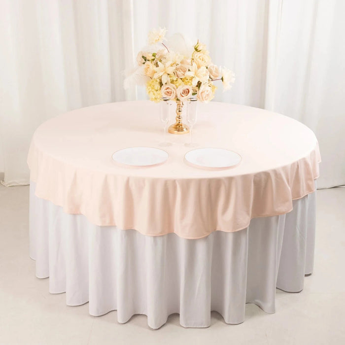70" Premium Scuba Round Tablecloth