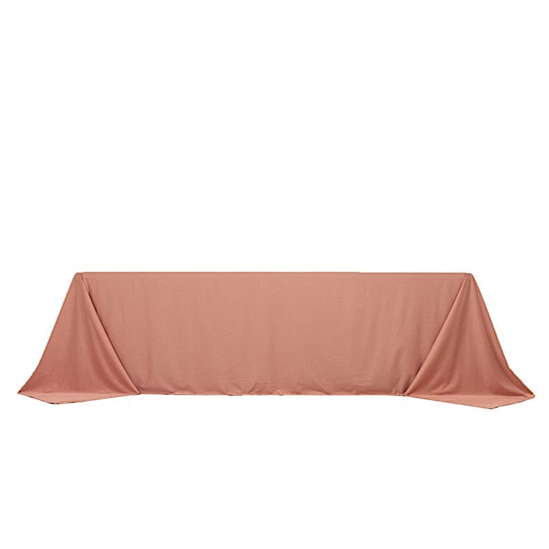 90" x 156" Scuba Polyester Rectangular Tablecloth