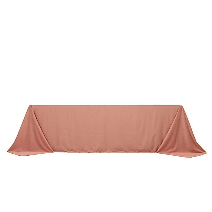 90" x 156" Scuba Polyester Rectangular Tablecloth