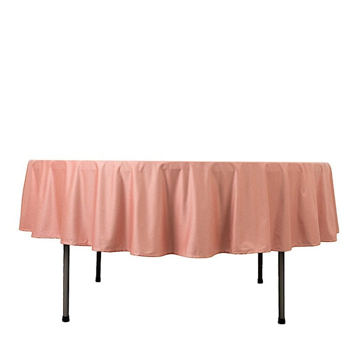 90" Premium Scuba Round Tablecloth