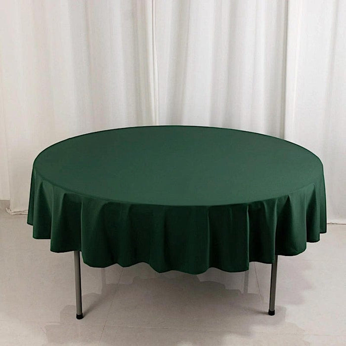 90" Premium Scuba Round Tablecloth