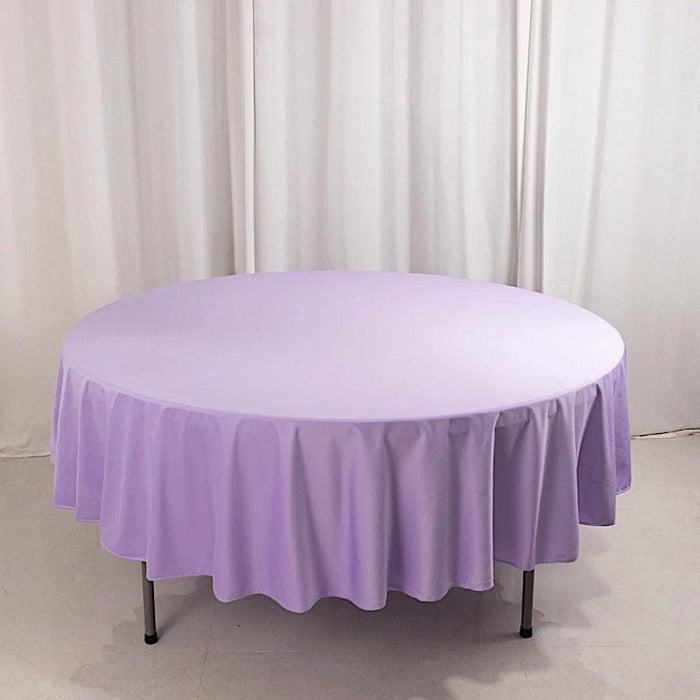 90" Premium Scuba Round Tablecloth