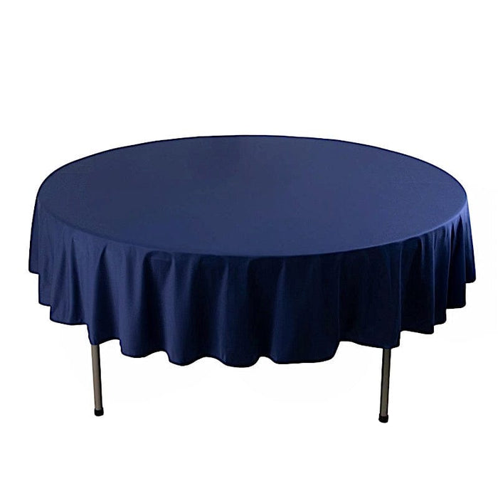 90" Premium Scuba Round Tablecloth