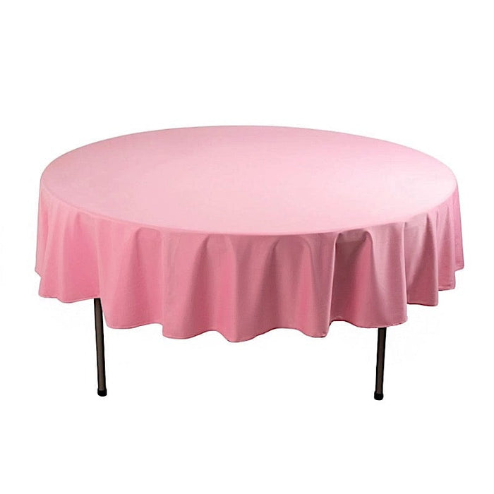 90" Premium Scuba Round Tablecloth