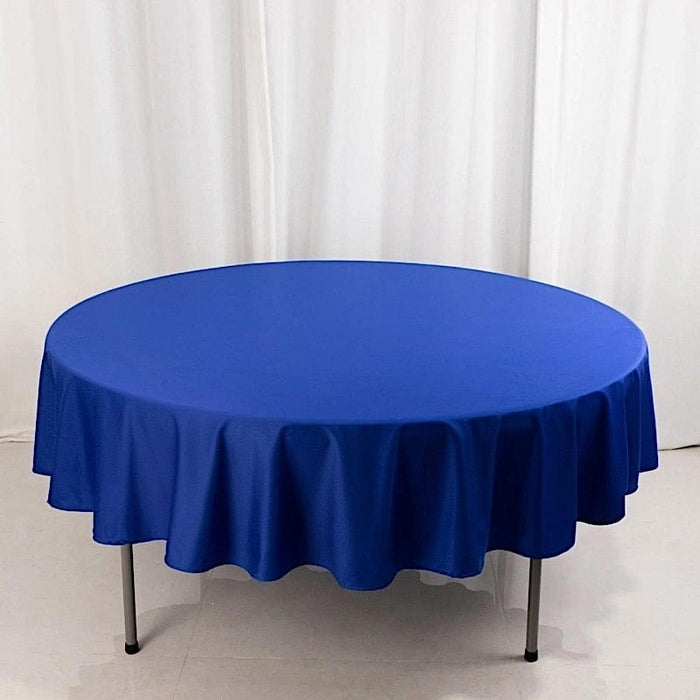 90" Premium Scuba Round Tablecloth