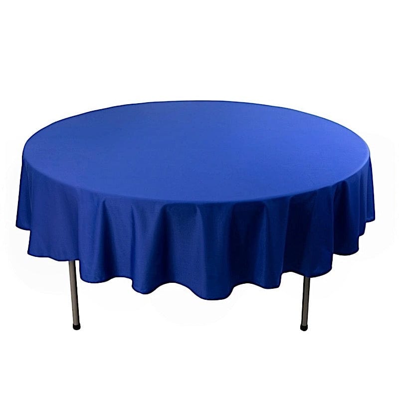 90" Premium Scuba Round Tablecloth