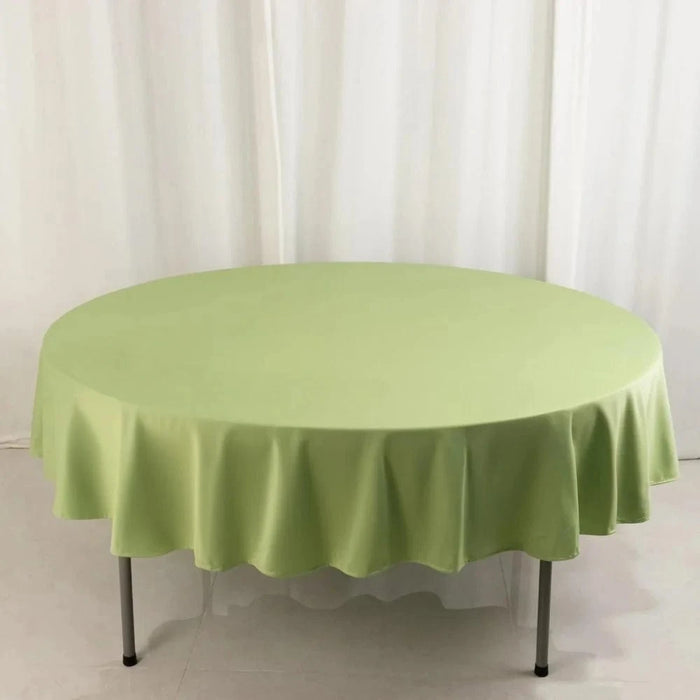 90" Premium Scuba Round Tablecloth