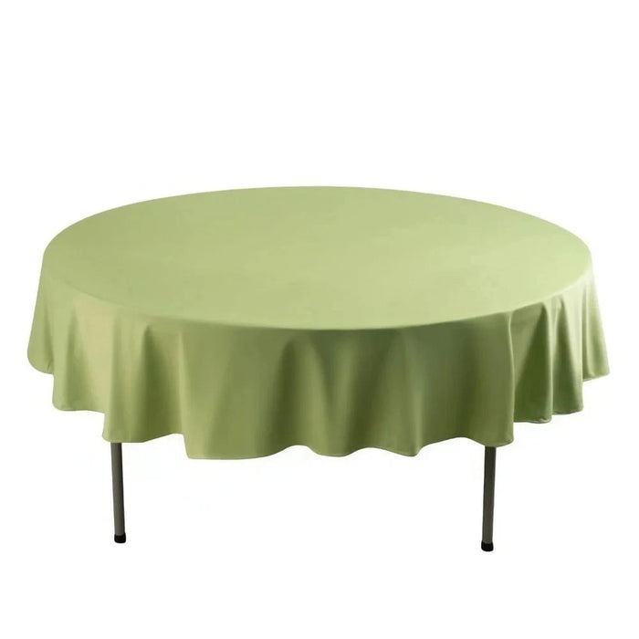90" Premium Scuba Round Tablecloth