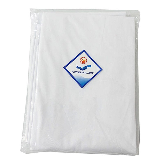 60" x 102" Fire Retardant Polyester Scuba Rectangle Tablecloth