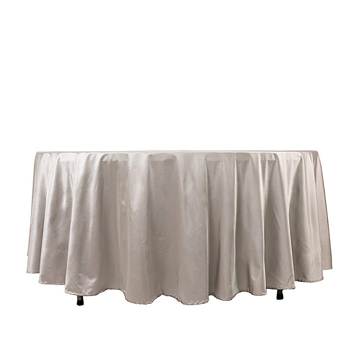 108" Scuba Polyester Round Tablecloth Wedding Table Linens