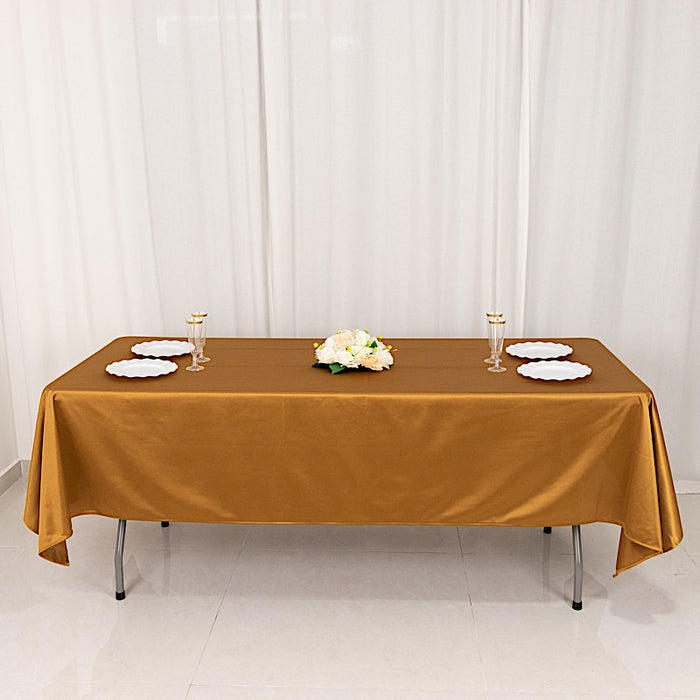 60" x 102" Scuba Polyester Rectangular Tablecloth