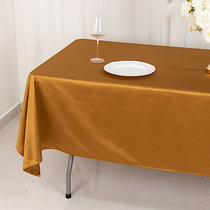 60" x 102" Scuba Polyester Rectangular Tablecloth