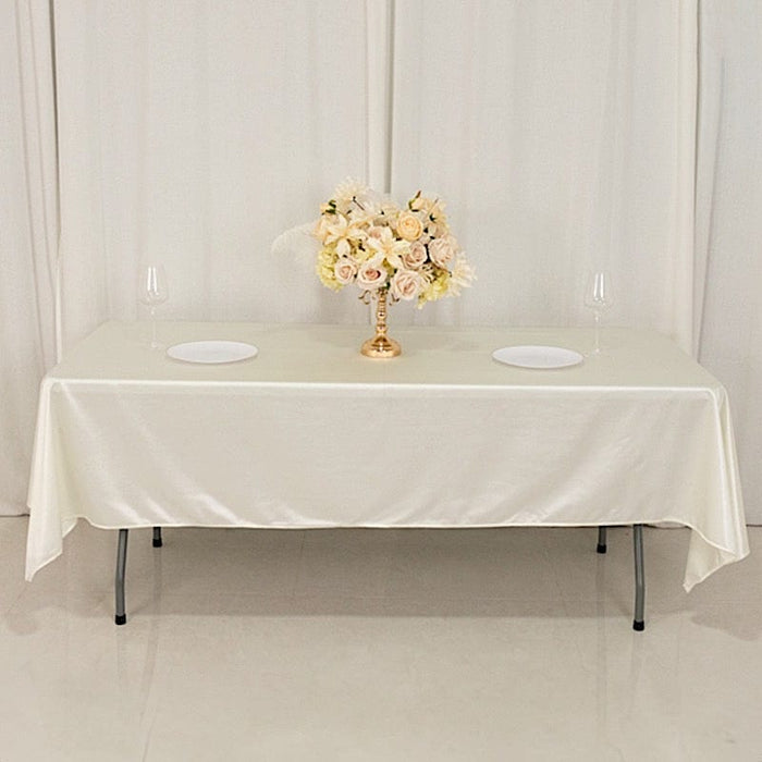 60" x 102" Scuba Polyester Rectangular Tablecloth